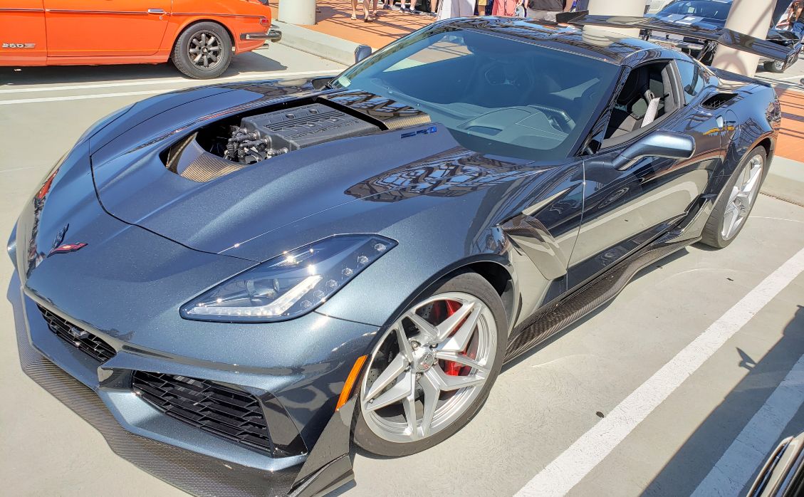 South OC Cars And Coffee Corvette